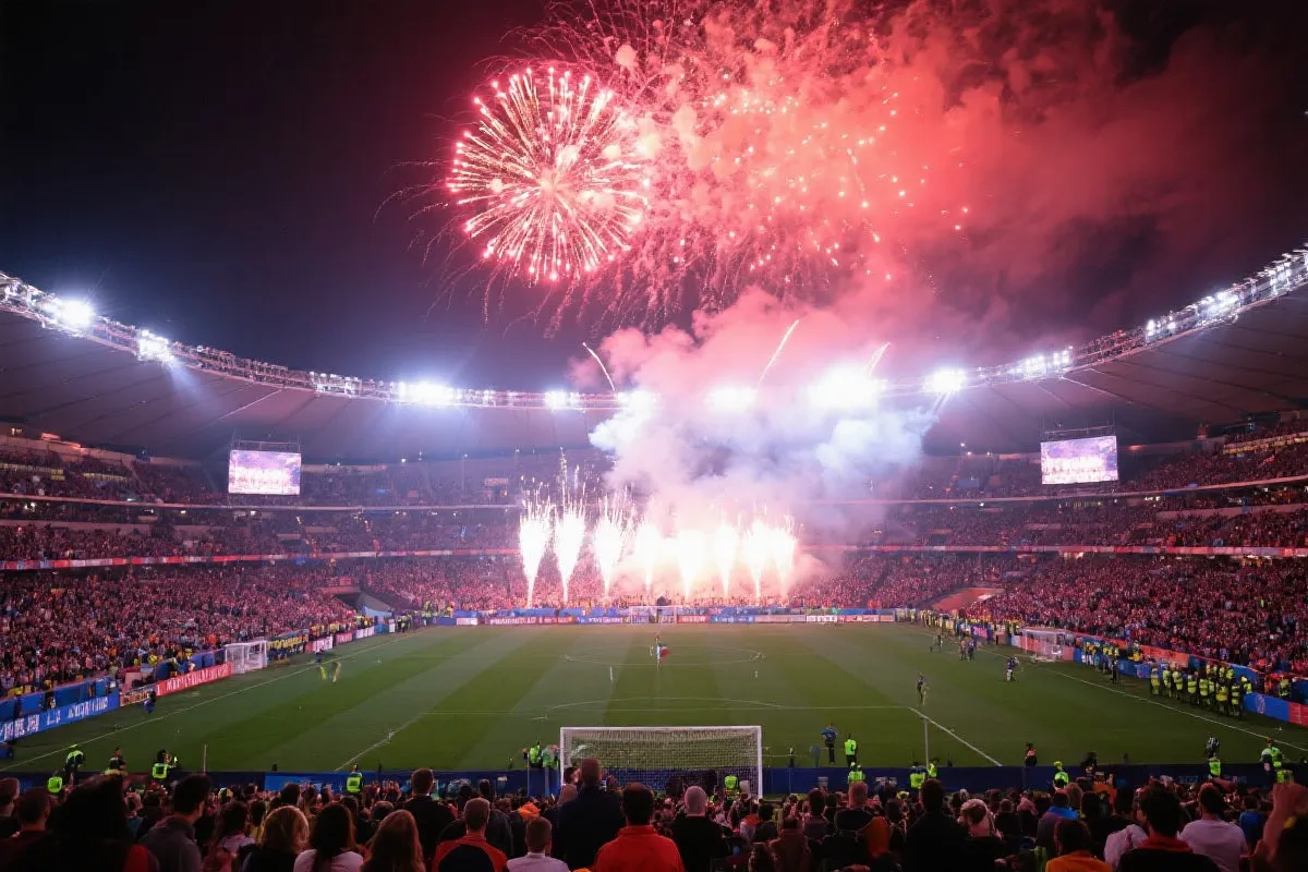 开幕式现场氛围图