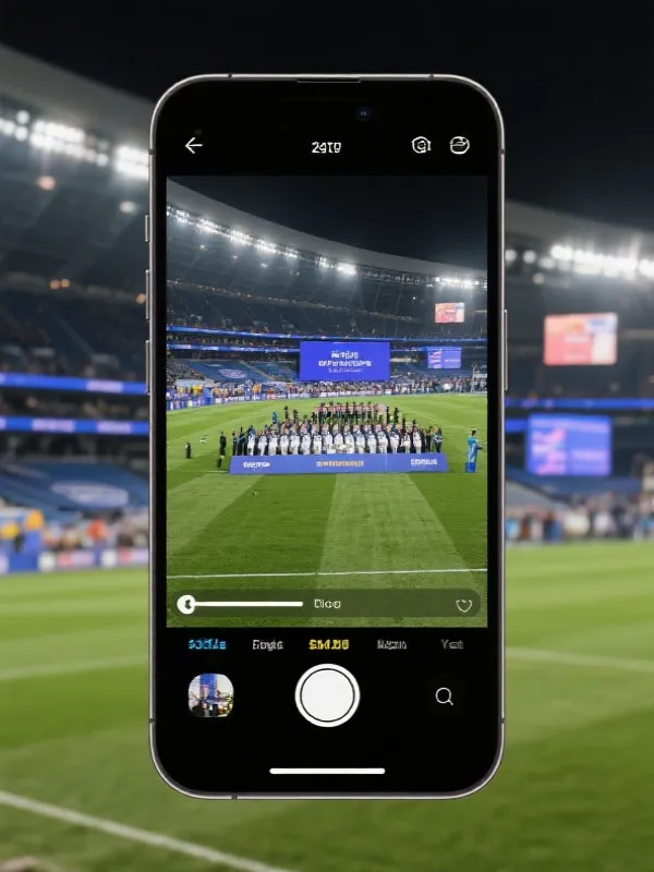 开幕式直播App界面展示