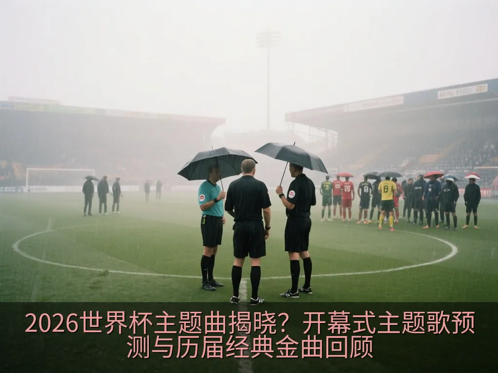 象征音乐与足球激情交融的麦克风与舞台灯光